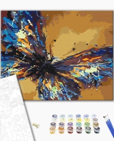 Kit pictura pe numere Butterfly in Detail 52271