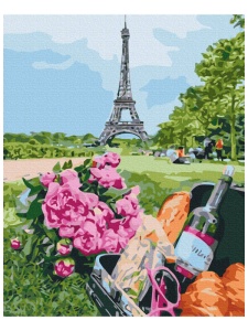 Kit pictura pe numere Picnic on the Champs Elysees 51635