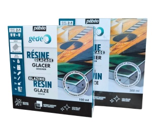 Kit rasina de glazurare Gedeo Pebeo