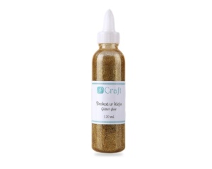 Lipici cu sclipici 120ml auriu DPBK-001 Dp Craft