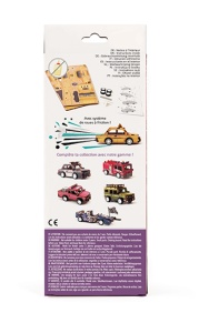 Macheta 3D taxi din lemn Graine Creative 651060