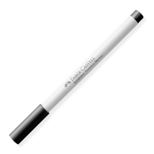 Marker Creativ Metallic cu Varf de Tip Pensula