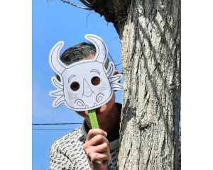 Masca Graffy Stick Model Dragon My Mandarine GY133C