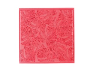 Matrita cu textura, model frunze Monstera 9 x 9 cm Graine Creative 265407