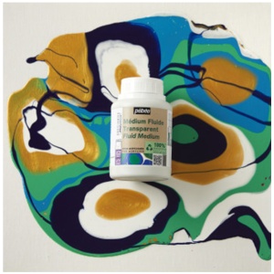 Medium fluid transparent 225 ml Studio Green Pebeo 818653
