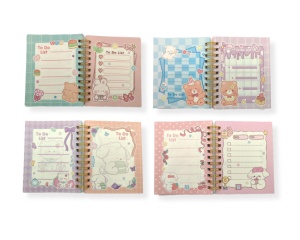 Notebook Capibara cu Spirala si Confeti 8,5cmx10,7cm 52 file DPCA-034 Dp Craft