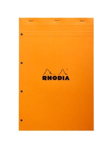 Notebook hartie cu patratele A4+ 80 file 80g Rhodia 2020