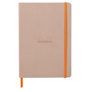 Notebook Hartie Liniata A5 80 file 90g Ivory Rhodia 1174