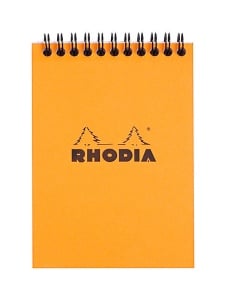 Notepad Classic cu spira hartie patratele 80 file 80g Rhodia