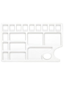 Paleta din plastic seria Artist 16x25.5cm Isomars CM33
