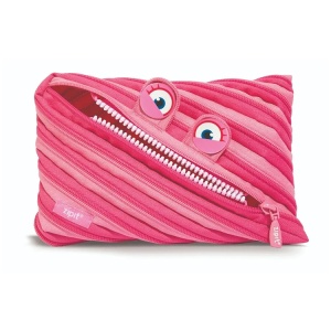 Penar cu Fermoar Zipit Wildlings Jumbo Roz ZP-147980