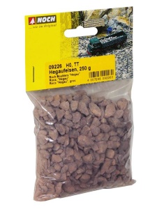 Pietris natural pentru diorame rock boulders hegau 250g Noch 9226