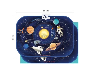 Puzzle educativ model sistem solar My Mandarine, cod PU017C