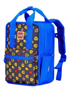 Rucsac casual Tribini Fun Small – Heads and cup - albastru Lego LG-20127-1933