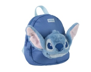 Rucsac pentru gradinita Stitch, cu figurina din plus, 19 x 20 x 6 cm, 628944, Cerda