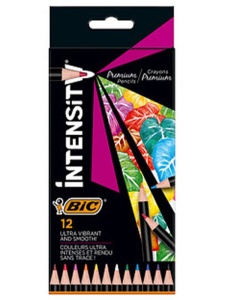 Set 12 creioane colorate Intensity Premium BIC BC9518441