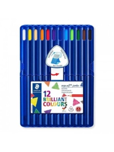 Set 12 creioane colorate Jumbo Ergosoft 158 SB12 Staedtler