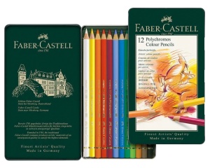 Set 12 creioane colorate Polychromos