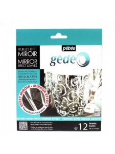 Set 12 foite cu efect de oglinda Gedeo