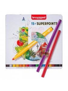 Set 15 carioci Superpoints Bruynzeel 60324015