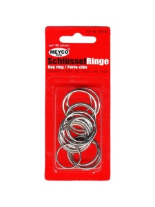 Set 15 zale duble pentru breloc Meyco 65743