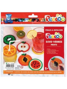 Set 1500 margele termoadezive coastere cu fructe 731580
