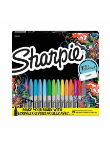 Set 18 markere permanente Sharpie 2095479
