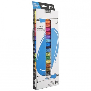 Acuarele studiu set 18 x 12 ml in cutie de carton Studio Pebeo 668910