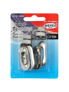 Set 2 inchizatori metalice 35 x 18 mm Meyco 68002