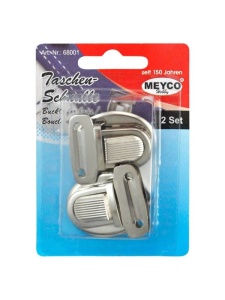 Set 2 inchizatori metalice 35 x 30 mm Meyco 68001