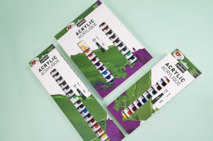 Set 23x10ml Culori Acrilice Pop Art + 15ml White 669720 Pebeo