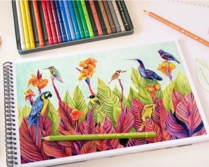 Set 24 creioane colorate Polychromos 110024