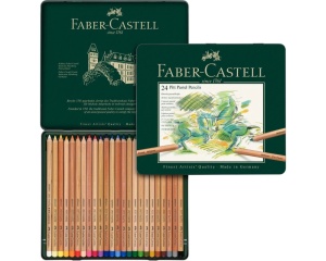 Set 24 creioane pastel Pitt Faber Castell 112124