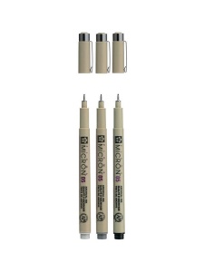 Set 3 fineliner Pigma Micron 05 Sakura POXSDK3B
