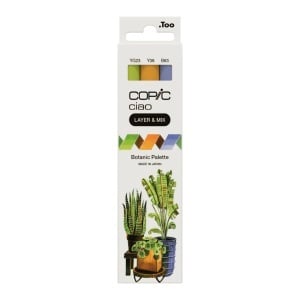 Set 3 Markere Copic Ciao Paleta de Culori Botanic 220750306 - Img 1