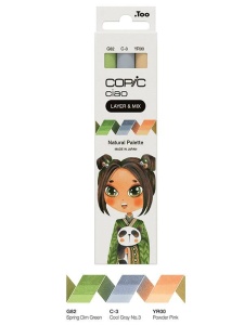 Set 3 markere Copic Ciao paleta de culori Natural 220750309