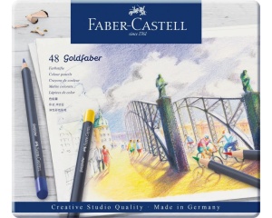 Set 48 creioane colorate Goldfaber Faber Castell 11 47 48