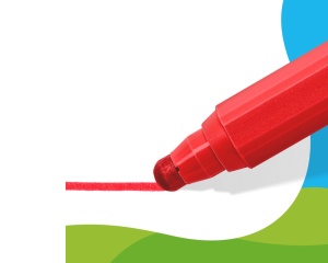Set 6 carioci jumbo Staedtler Noris Junior Peppa, varf gros rezistent la presiune, ST-329-C6-L1