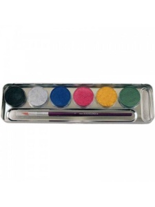 Set 6 culori skin tones bodypainting Eulenspiegel 206072
