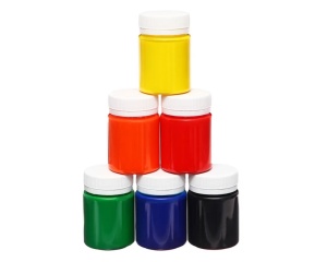 Set 6 x 50ml culori acrilice textile + 2 outlinere Decola Silk Batik 4441448