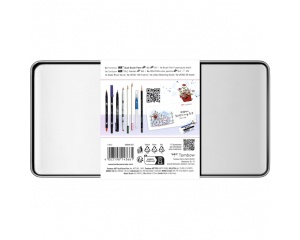 Set 9 piese pentru urban sketching cu markere, creioane si accesorii, Tombow, URBAN-SET