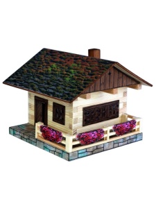 Set constructie din lemn Cabanuta Alpina Walachia W34