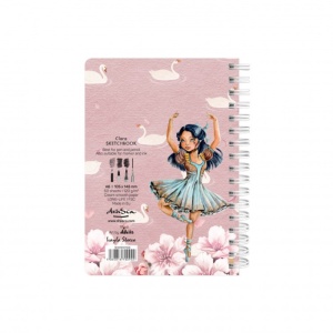 Set Penar cu Fermoar 14x22cm + Sketchbook A6 Clara 900900191SET Drasca