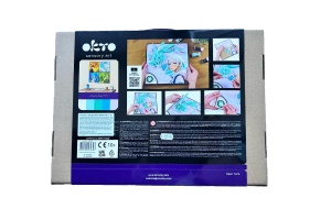 Set pictura 3D cu argila usoara Manga AIR 29x29 cm Okto OK20040