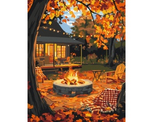 Set Pictura pe Numere Decor de Toamna BS54402