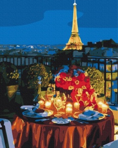 Set Pictura pe Numere Intalnire in Paris BS52079