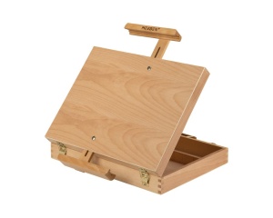 Sevalet de Masa Tip Cutie MEEDEN din Fag Natur, cod AFB-6009-YM