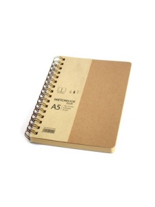 Sketchbook spira Kraft 120 file Drasca