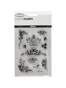 Stampile decorative silicon Forever 11 x 15.5 cm 240019