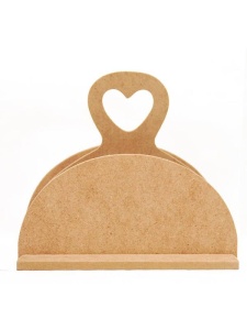 Suport servetele MDF 17x9,5x15cm PCT07